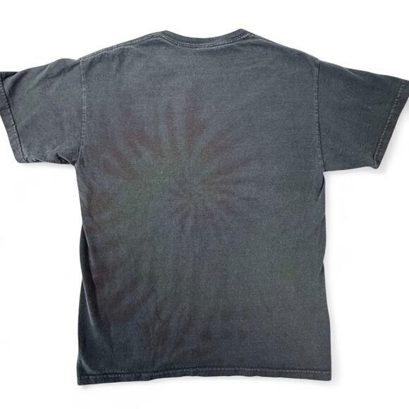 Vintage Y2K 2010 Music Festival Tee Summerfest Milwaukee Black Tie Dye Graphic M - Picture 5 of 5